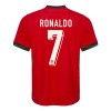 Maglia ufficiale Portogallo Ronaldo 7 Casa Euro 2024 per Bambino